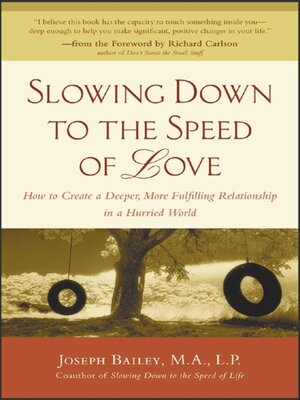 cover image of Slowing Down to the Speed of Love
